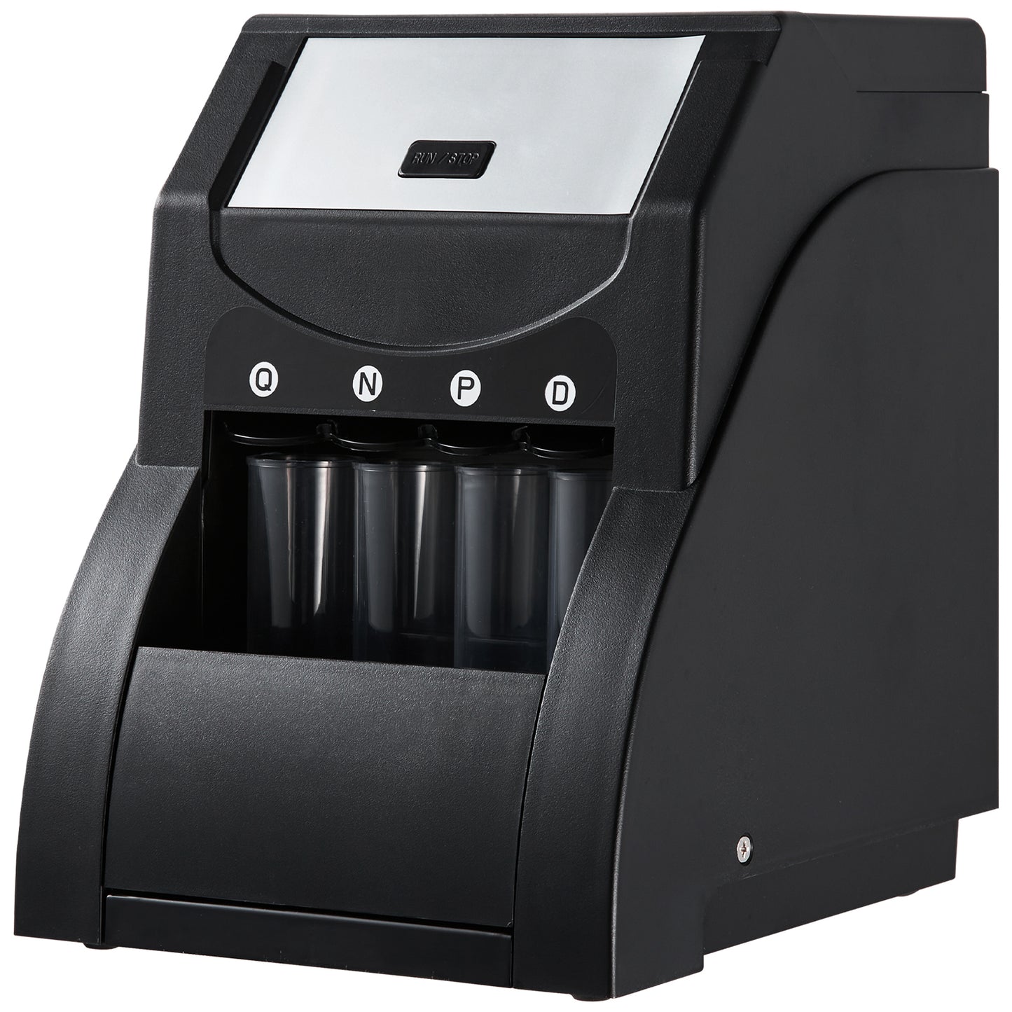 USD Coin Sorter, Coin Sorter Machine for USD Coin 1￠ 5￠ 10￠ 25￠, Sorts up to 230 Coins/min, Coin Sorter and Wrapper Machine Holds 200 Coins Included 4 Coin Tubes, Black image 11