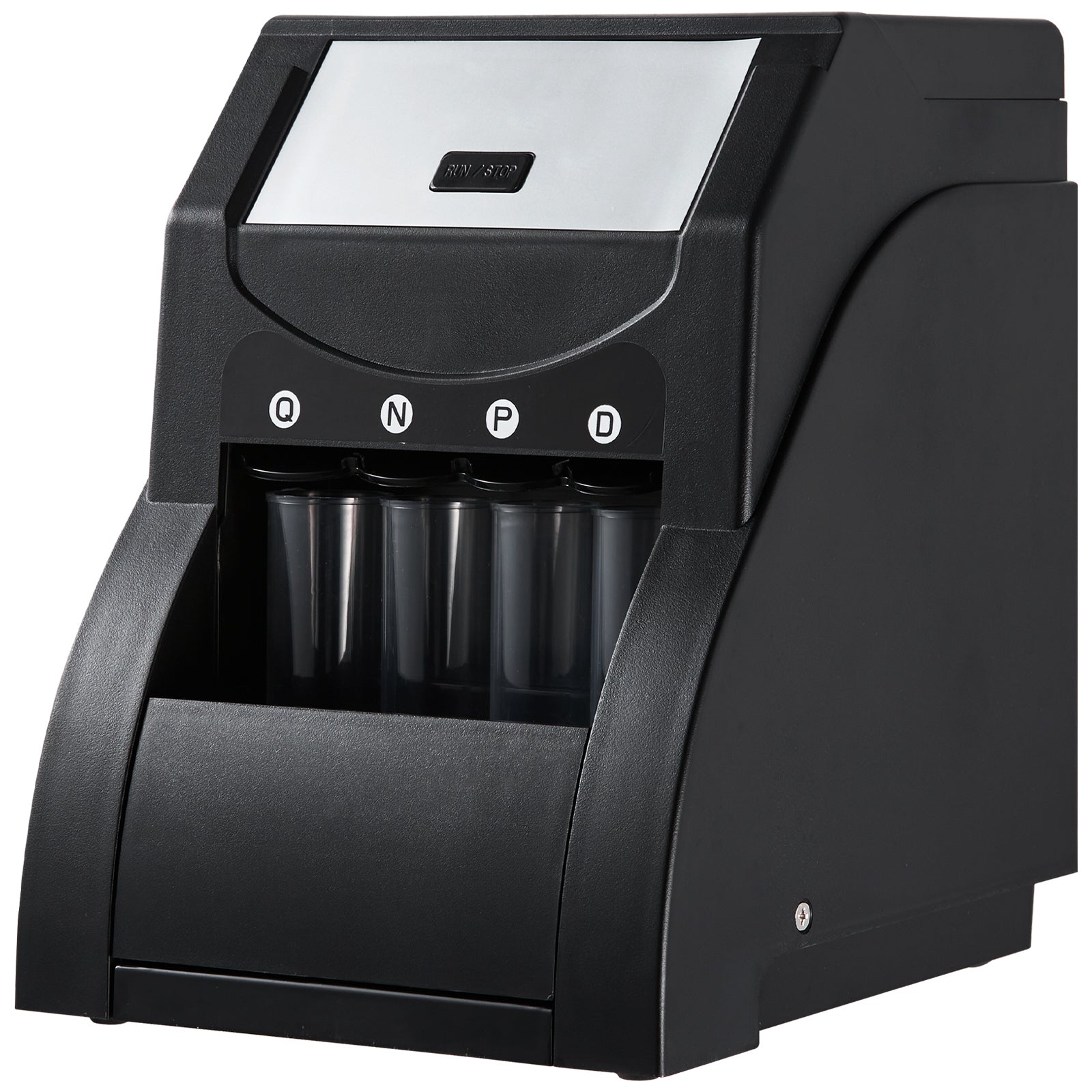 USD Coin Sorter, Coin Sorter Machine for USD Coin 1￠ 5￠ 10￠ 25￠, Sorts up to 230 Coins/min, Coin Sorter and Wrapper Machine Holds 200 Coins Included 4 Coin Tubes, Black image 11