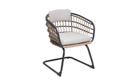 Wicker Dining Chair-SET OF 2 is designed to elevate your patio, balcony, or garden space into a cozy, stylish spot for relaxation and connection. image 9