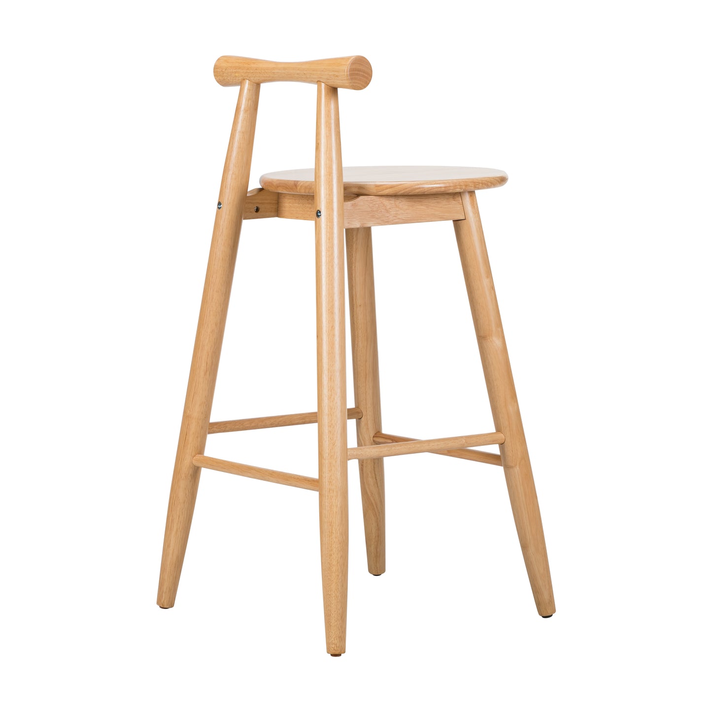 Grove Indoor Rubberwood Barstool, Natural Finished, Set of 2 image 10