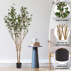 Buy Large UV Artificial Leaf Planter - 160CM Tropical Greens