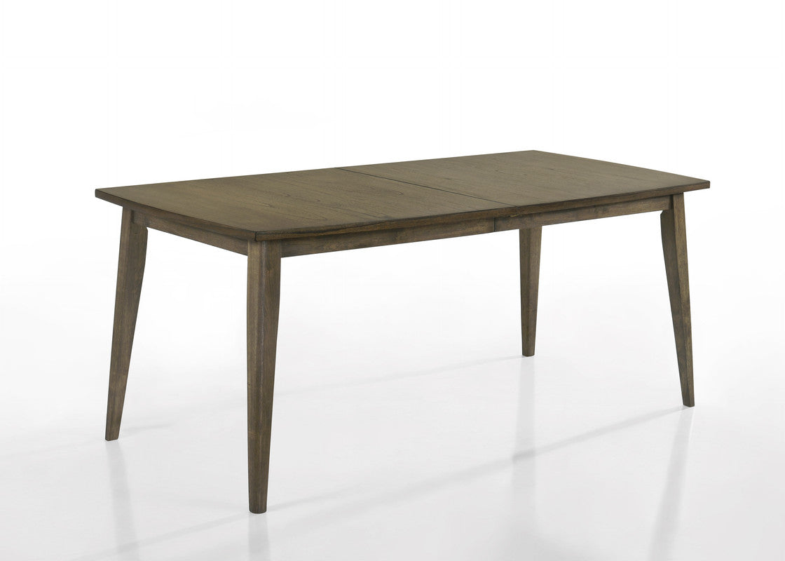 Billie Vintage Walnut 72" Contemporary Rectangle Dining Table image 1