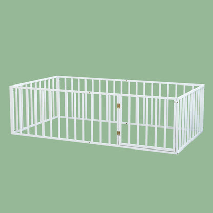Metal Platform Bed Mattress Foundation with Steel Slat Support No Box Spring Needed Easy Assembly White image 6