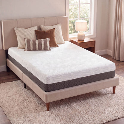 8 Inch Queen Firm Gel Memory Foam Mattress with Temperature Regulating Cover image 7