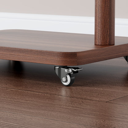 Coat Racks solid wood hanger 15.7* 11.8*71in Solid environmental protection easy to assemble beautiful can be placed in the bedroom/entrance/living room (Walnut) image 8
