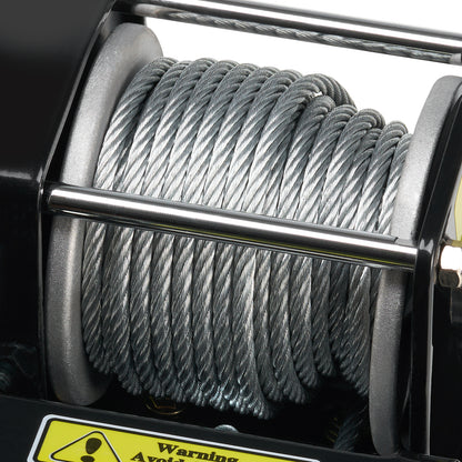 Electric Winch ATV UTV 4000 lb Steel Cable IP55 Waterproof Remote Control image 2