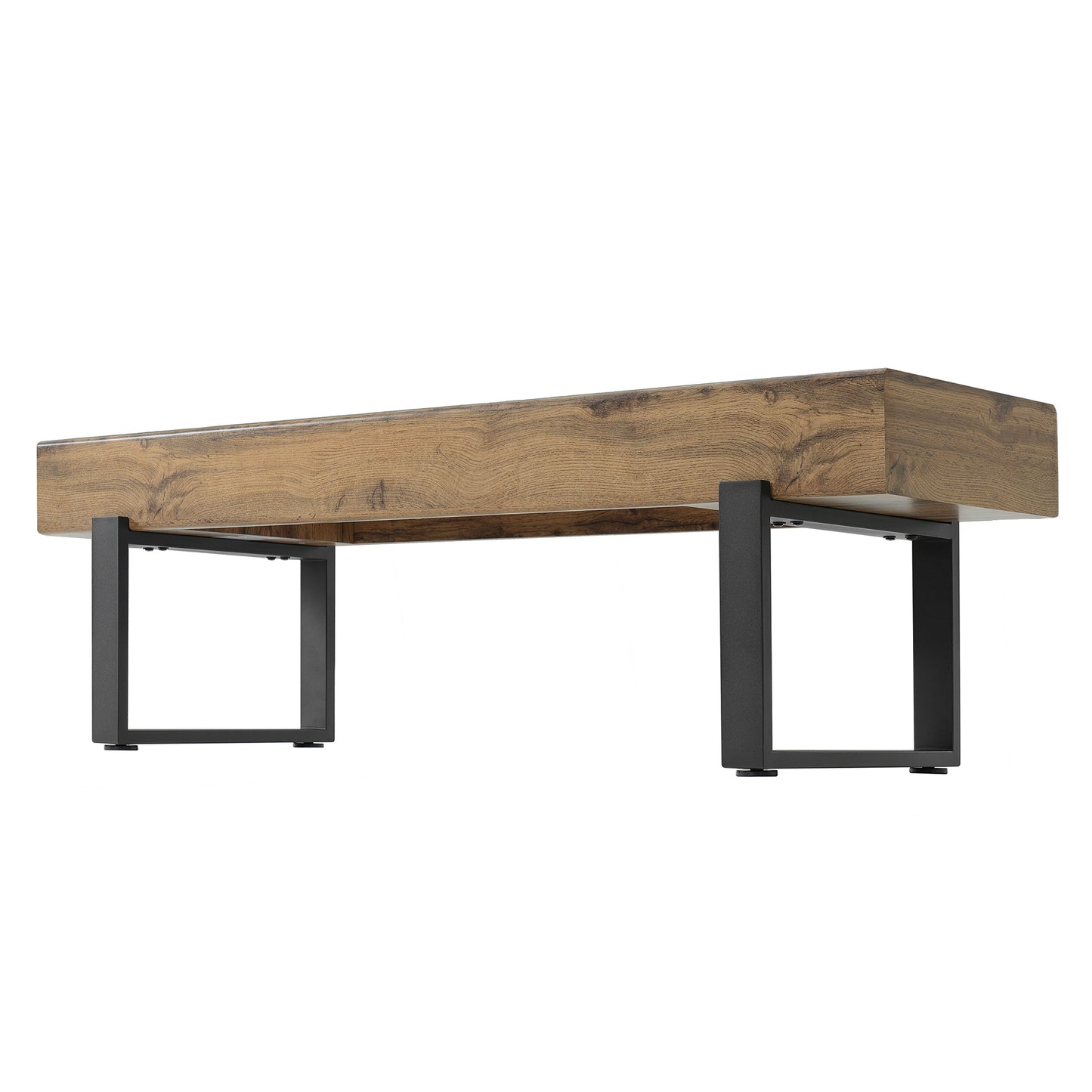 59" Wood Bench for Bedroom End of Bed, Farmhouse Indoor Kitchen Table Benches,Versatile Modern Shoe Bench for Entryway, Natural image 10