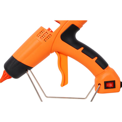 350W Hot Glue Gun, Professional Glue Gun with 4 Replacement Nozzles, DIY Craft Repair Thermo Tool with 24Pcs Highly Viscous Glue Sticks image 9