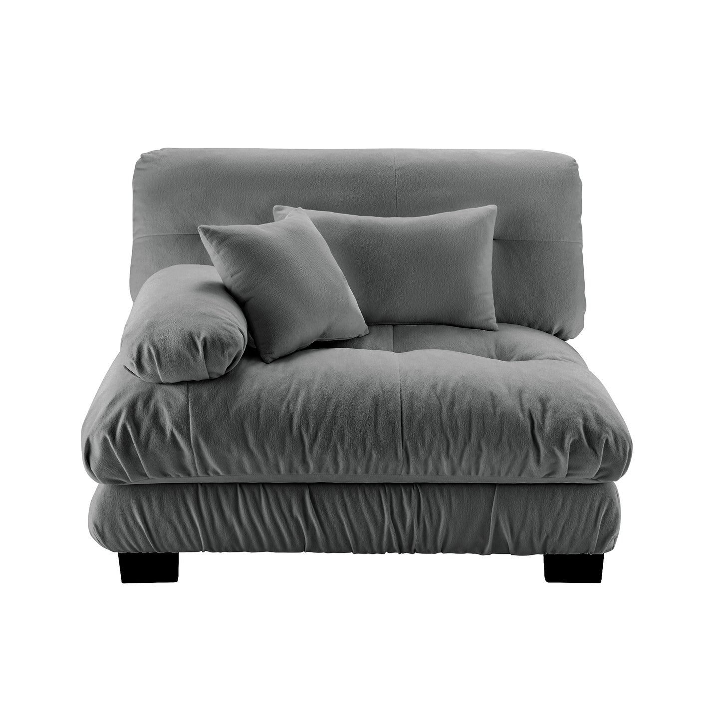 27 Sofa LSF W/2 pillows -Gray image 1