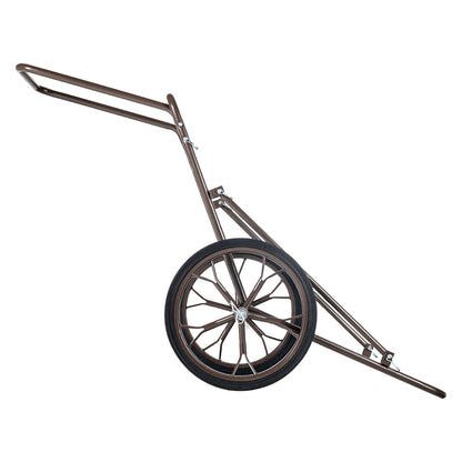 Deer Cart, 500 LBS Capacity Folding Game Cart, Deer Cart Game Hauler with 17" Big Rubber Wheel & Ergonomic Handle, Heavy-Duty Game Cart Accessories, Utility Gear Dolly for Hunting Fishing Hiking image 4