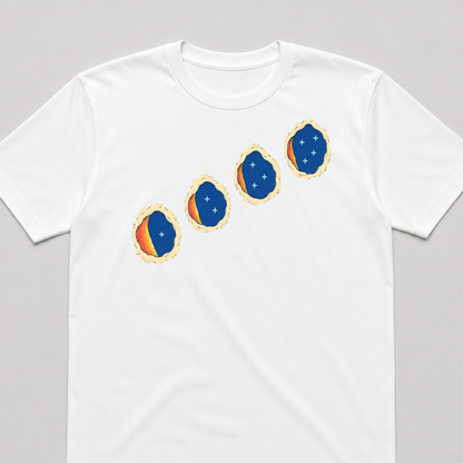 Dark Adaptation Relay Stargazing Graphic T-Shirt - POD-20260810-141_white_front_closeup_mockup