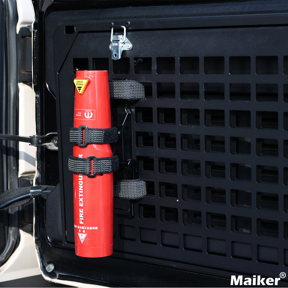 2-Tier Tailgate Table Rear Foldable Storage Cargo Rack Outdoor Camping Desk for 2007-2026 Jeep Wrangler JK&JL 4 Door (Not Fit JK Models with Stock Subwoofer) image 12