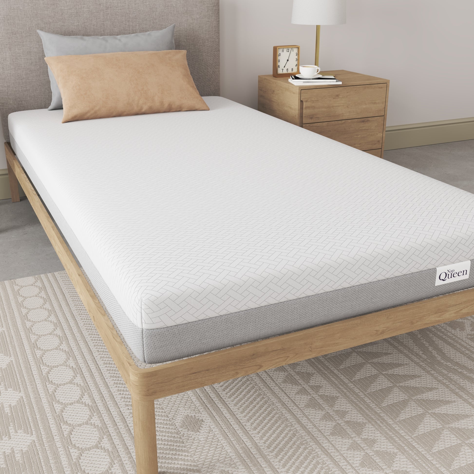 NapQueen 6 Inch Twin XL size Memory Foam, Medium Firm Mattress image 6