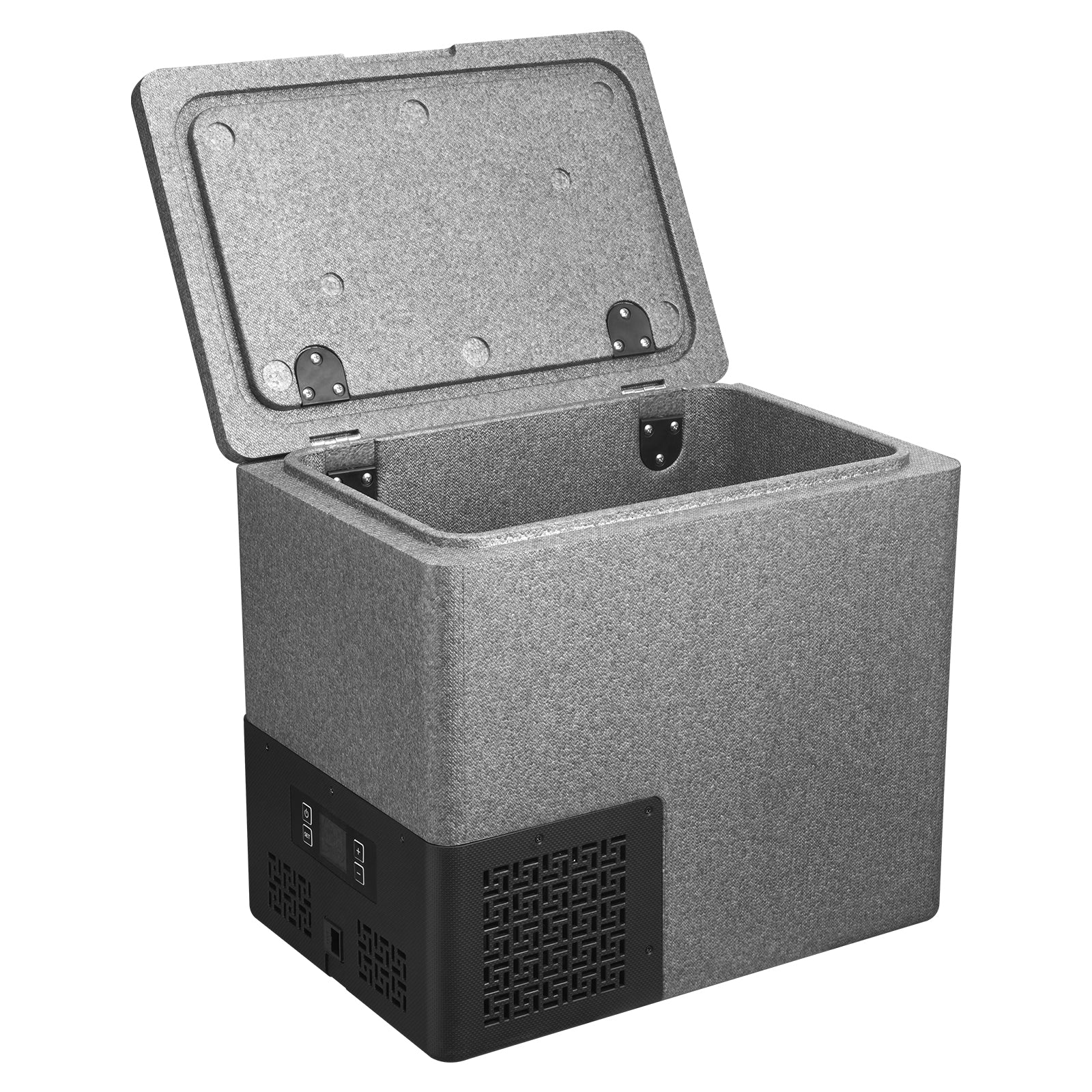12 Volt Refrigerator, 21.1 QT/ 20L Car Fridge, Portable Ultra-Light EPP Freezer, APP Control Electric Compressor, 12V/24V DC, 14℉ to 50℉, for Truck Van RV SUV Boat Travel Camping image 1