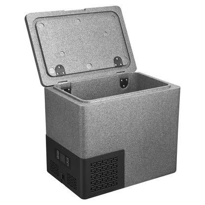 12 Volt Refrigerator, 21.1 QT/ 20L Car Fridge, Portable Ultra-Light EPP Freezer, APP Control Electric Compressor, 12V/24V DC, 14℉ to 50℉, for Truck Van RV SUV Boat Travel Camping image 1