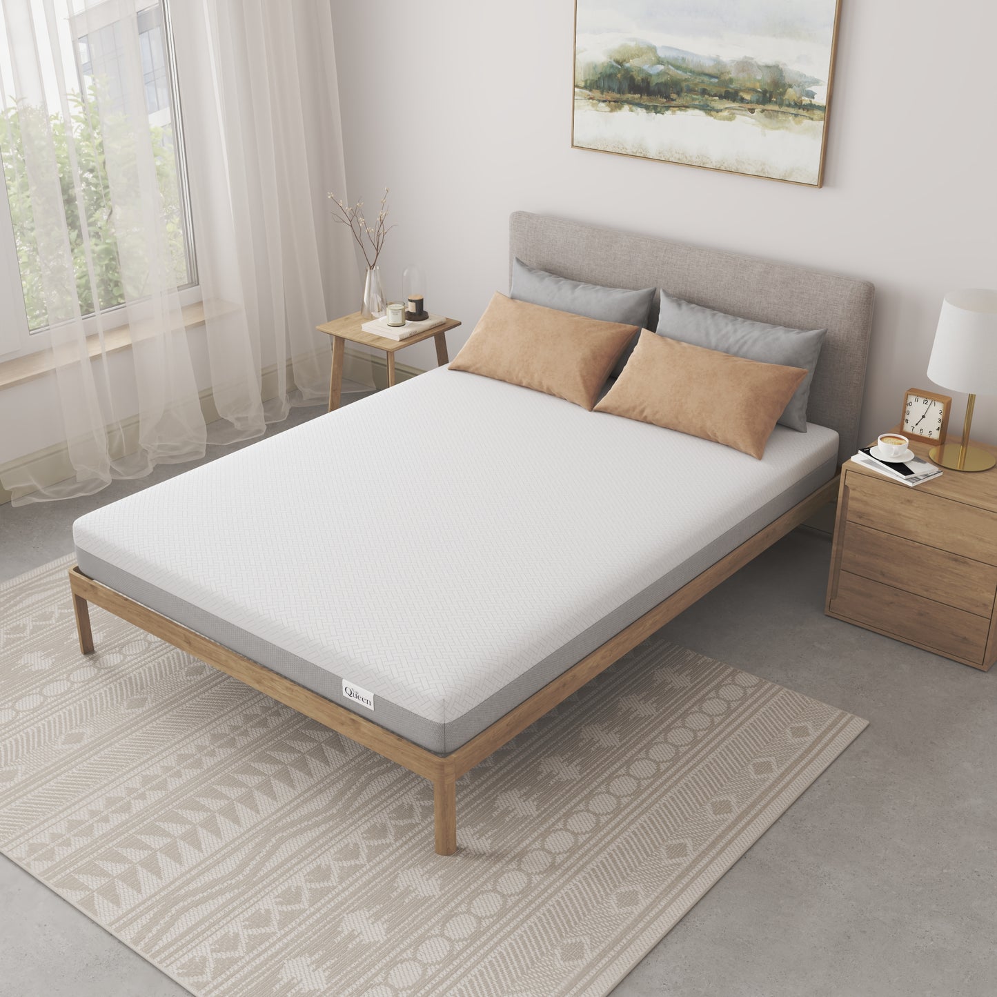 NapQueen 6 Inch Full size Memory Foam, Medium Firm Mattress image 4