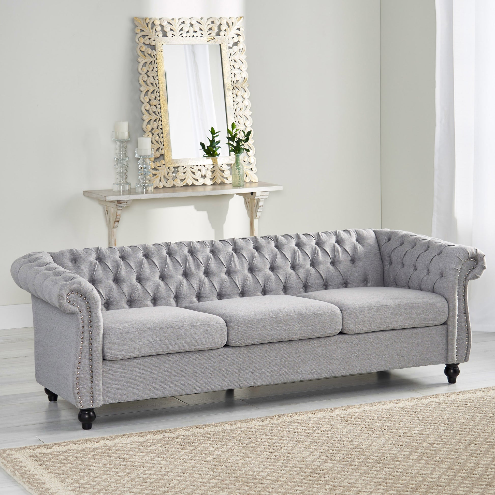 3 Seater Sofa -68014.00FCLOUDGRY image 1