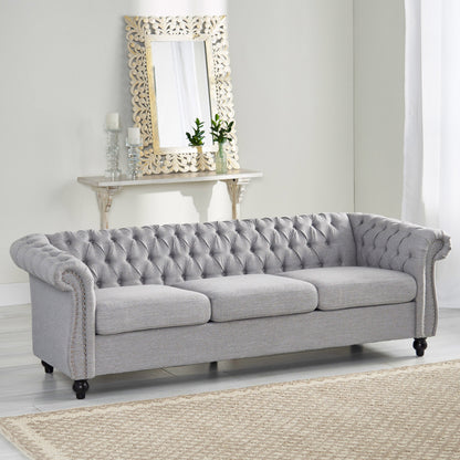 3 Seater Sofa -68014.00FCLOUDGRY image 1
