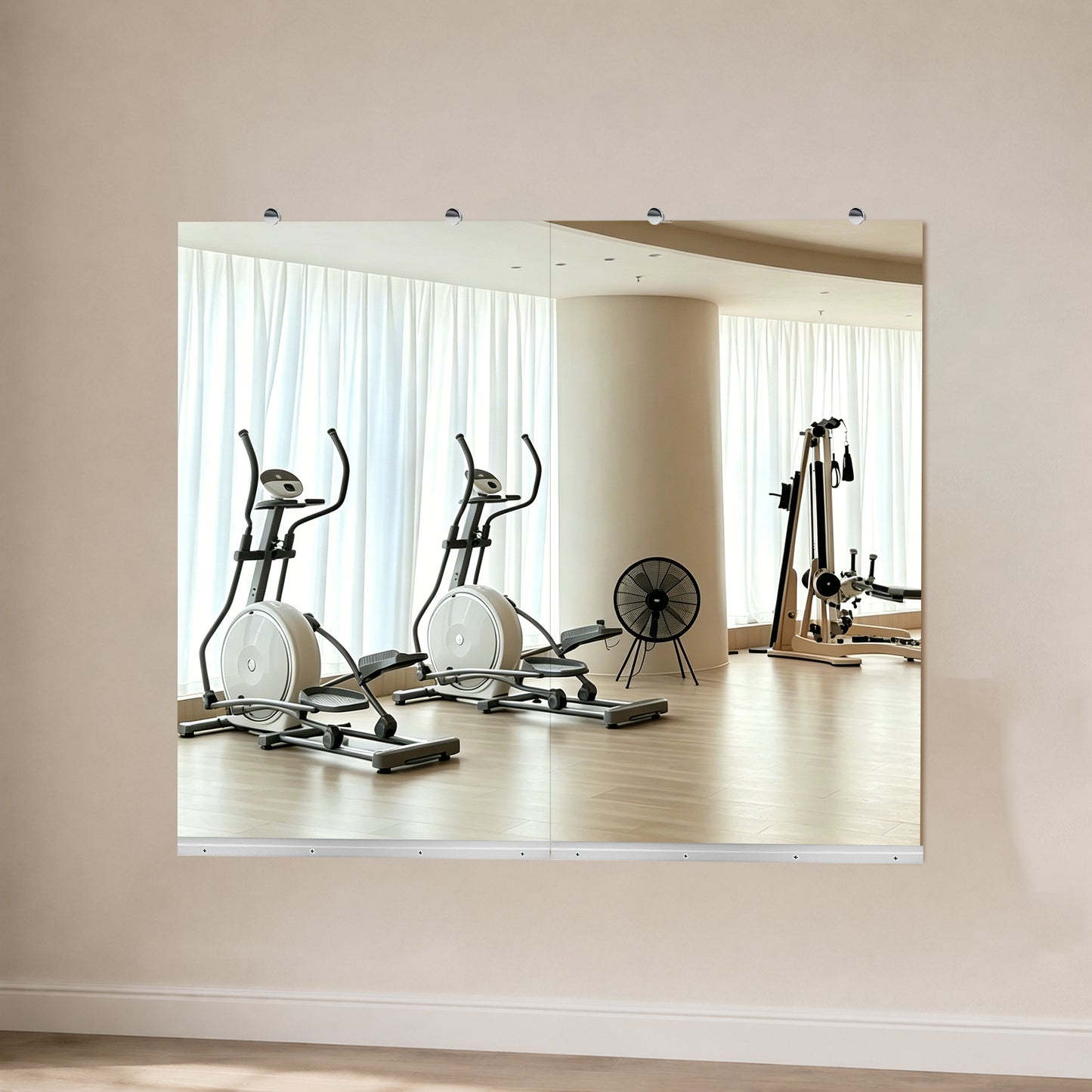 GYM MIRROR 30X48 INCH -2pcs image 1
