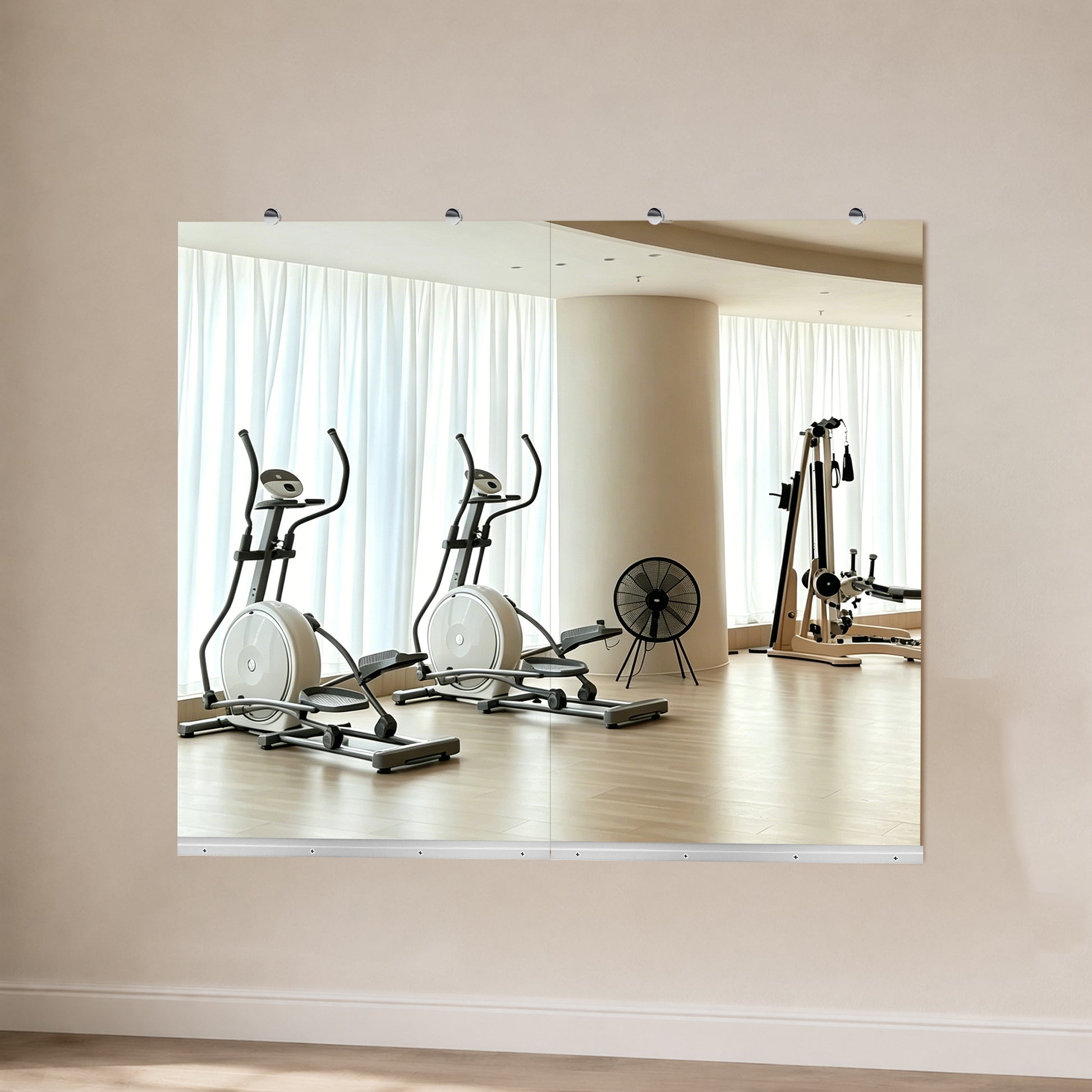 GYM MIRROR 30X48 INCH -2pcs image 1