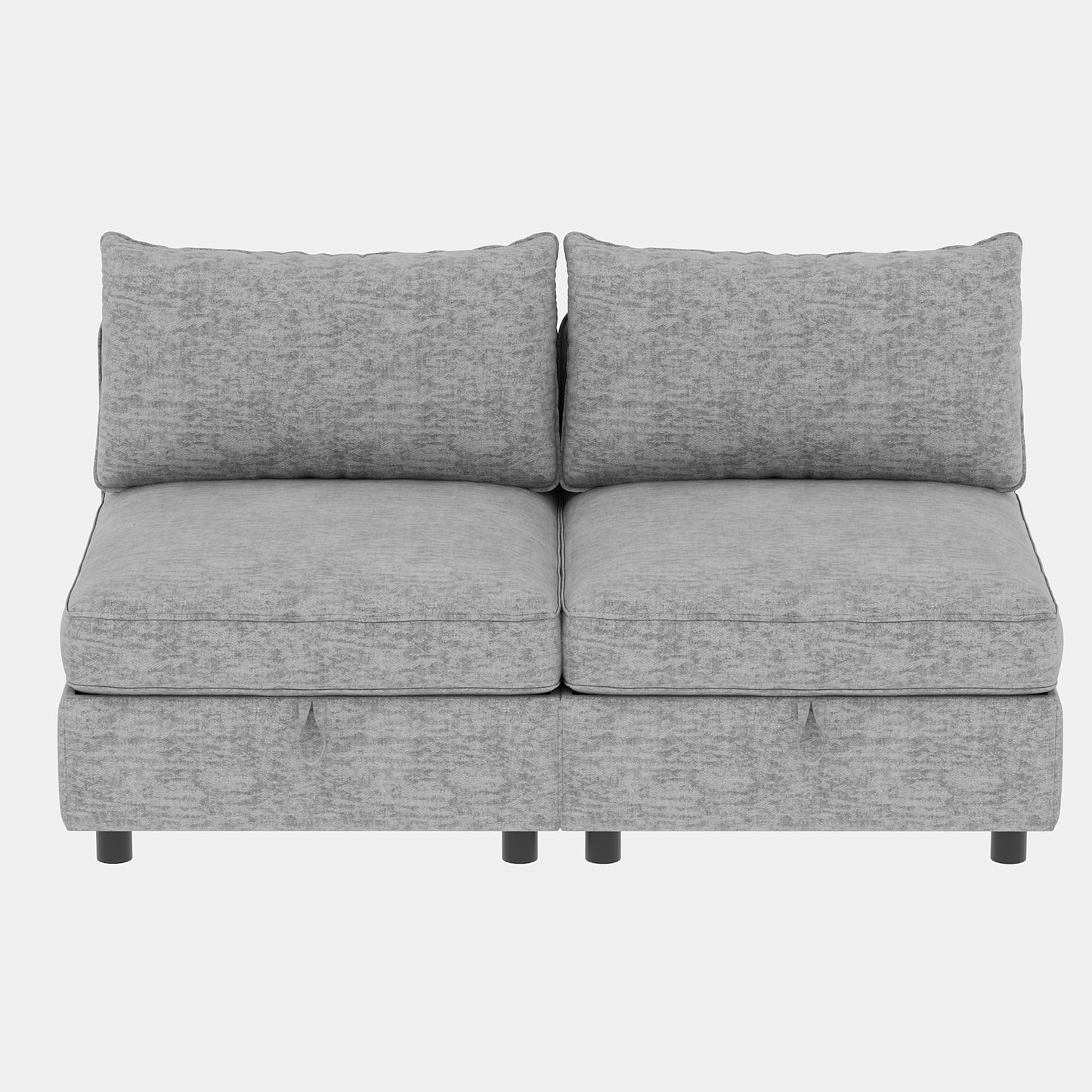 Modular Sectional Sofa, Convertible Sofa Seat With Storage, Sleeper Sectional Sofa Set, Fabric Flexible Modular Combinations for Living Room image 11