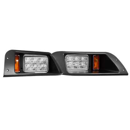 12V Golf Cart LED Headlight Tail Light Kit Legal Street For EZGO TXT 1996-2013 image 7