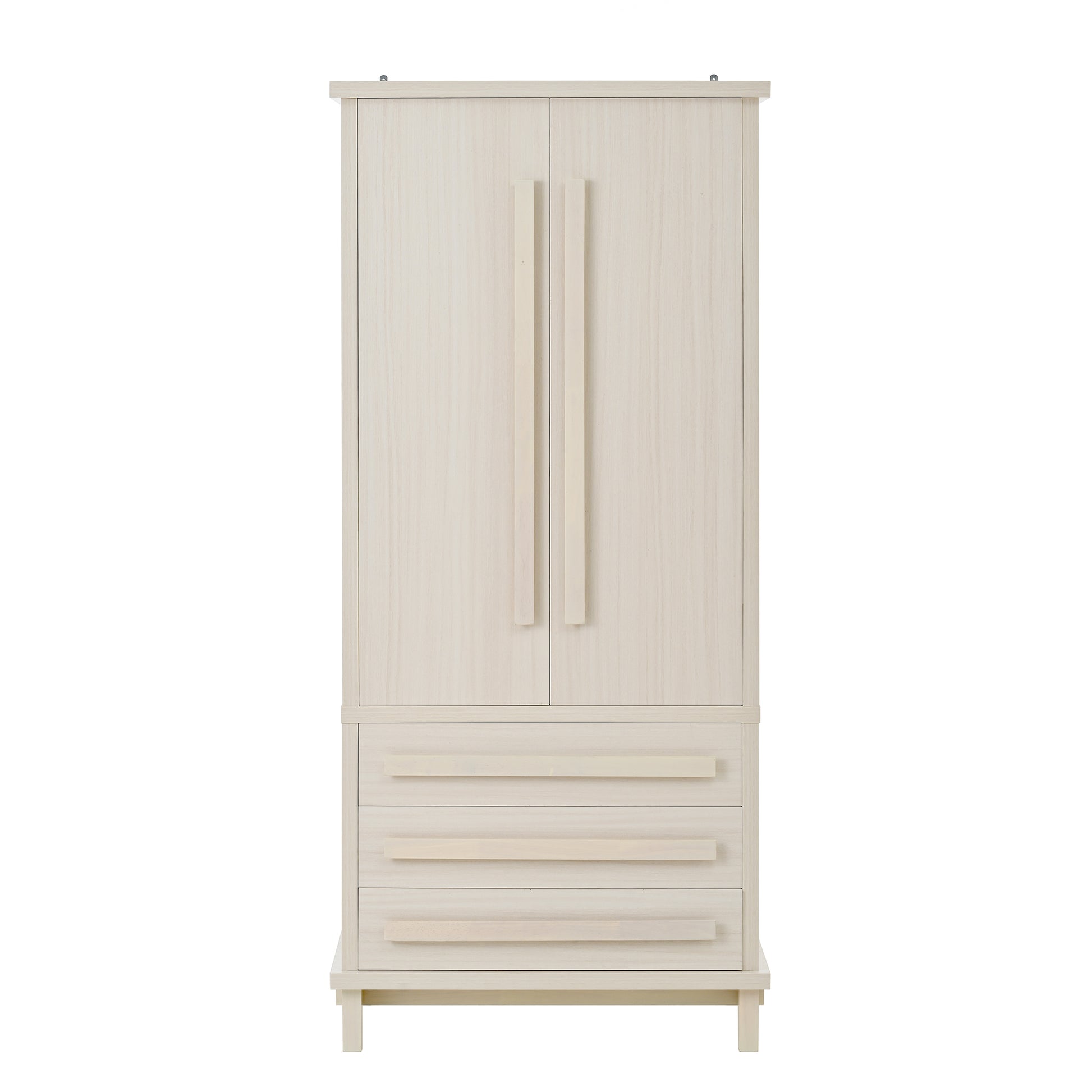70" Kitchen Pantry Cabinet with 2 Cabinet Shelves,Luxurious Wooden Cupboard with 6 Door Shelves and 3 Drawers for Kitchen, Dining Room,White image 12