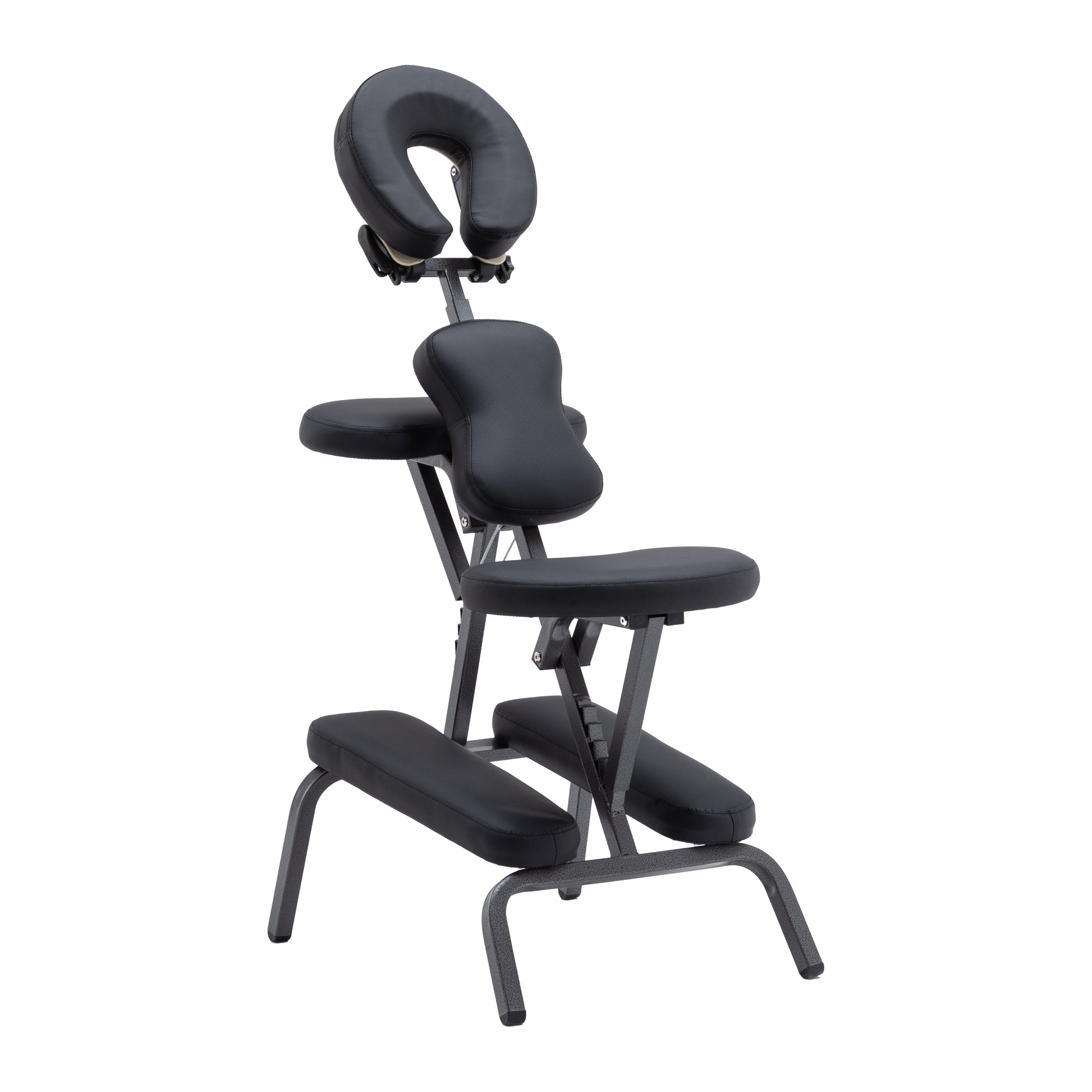 Portable Massage Chair for Tattoo and Spa with Adjustable Face Cradlewith Carrying Bag Ideal for Salon Use (BLACK) image 10