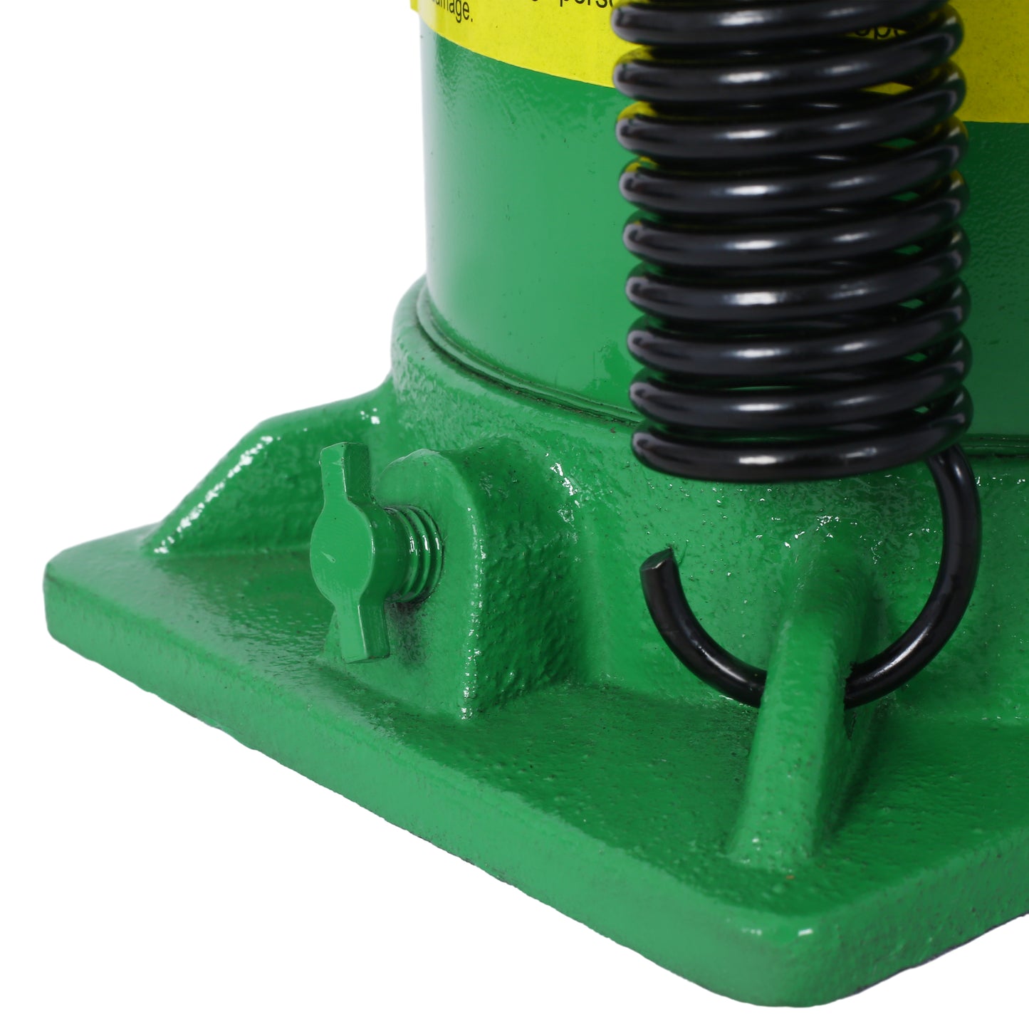 Air Hydraulic Bottle Jack, 20 Ton/44029 LBS All Welded Bottle Jack, 10.2-19.7 inch Lifting Range, Manual Handle and Air Pump, for Car, Pickup, Truck, RV, Auto Repair, Industrial Engineering,Green image 9