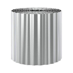 Corrugated Garden Edging 8x120 Inch - Durable Metal Edging Strips