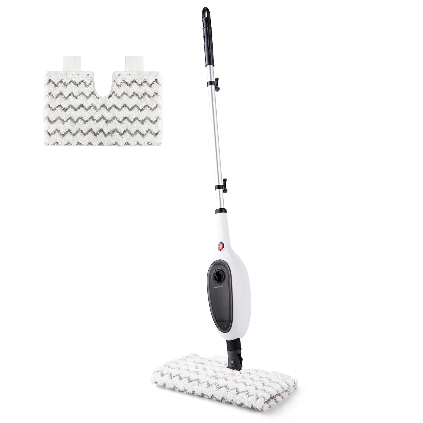 Steam Mops for Floor Cleaning, Unique Double-Sided Flip Design, 15 Seconds Fast Heating 10-in-1 Steam Cleaner for Kitchen, Living Room Wood Floor Tile Cleaning image 1