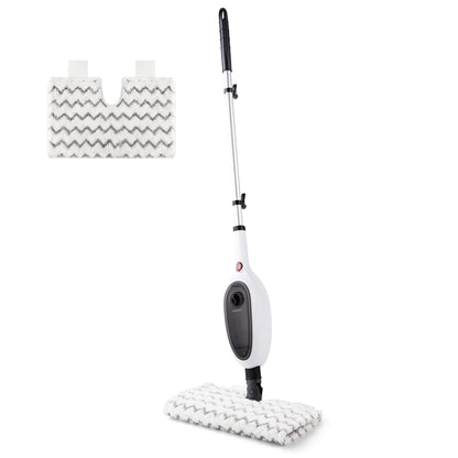 Steam Mops for Floor Cleaning, Unique Double-Sided Flip Design, 15 Seconds Fast Heating 10-in-1 Steam Cleaner for Kitchen, Living Room Wood Floor Tile Cleaning image 1