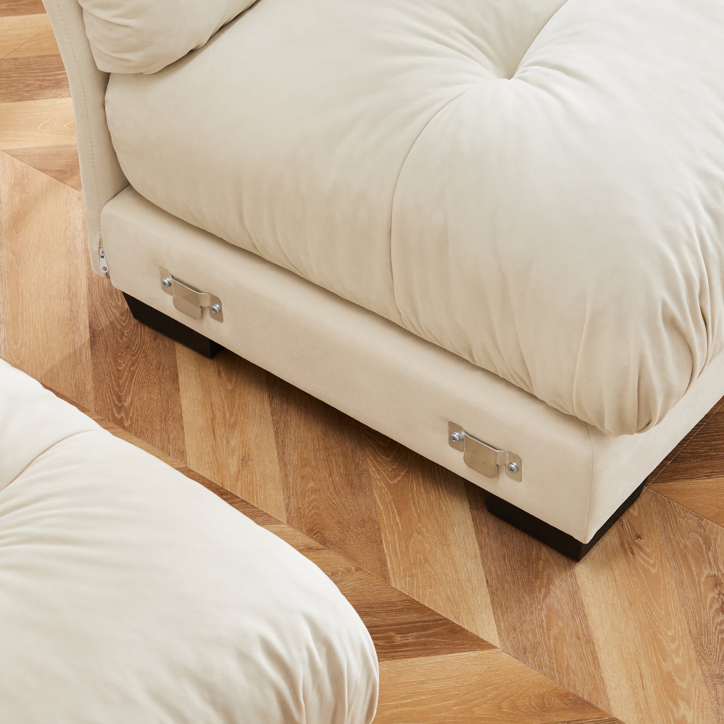 Milano Ottoman Cream image 4