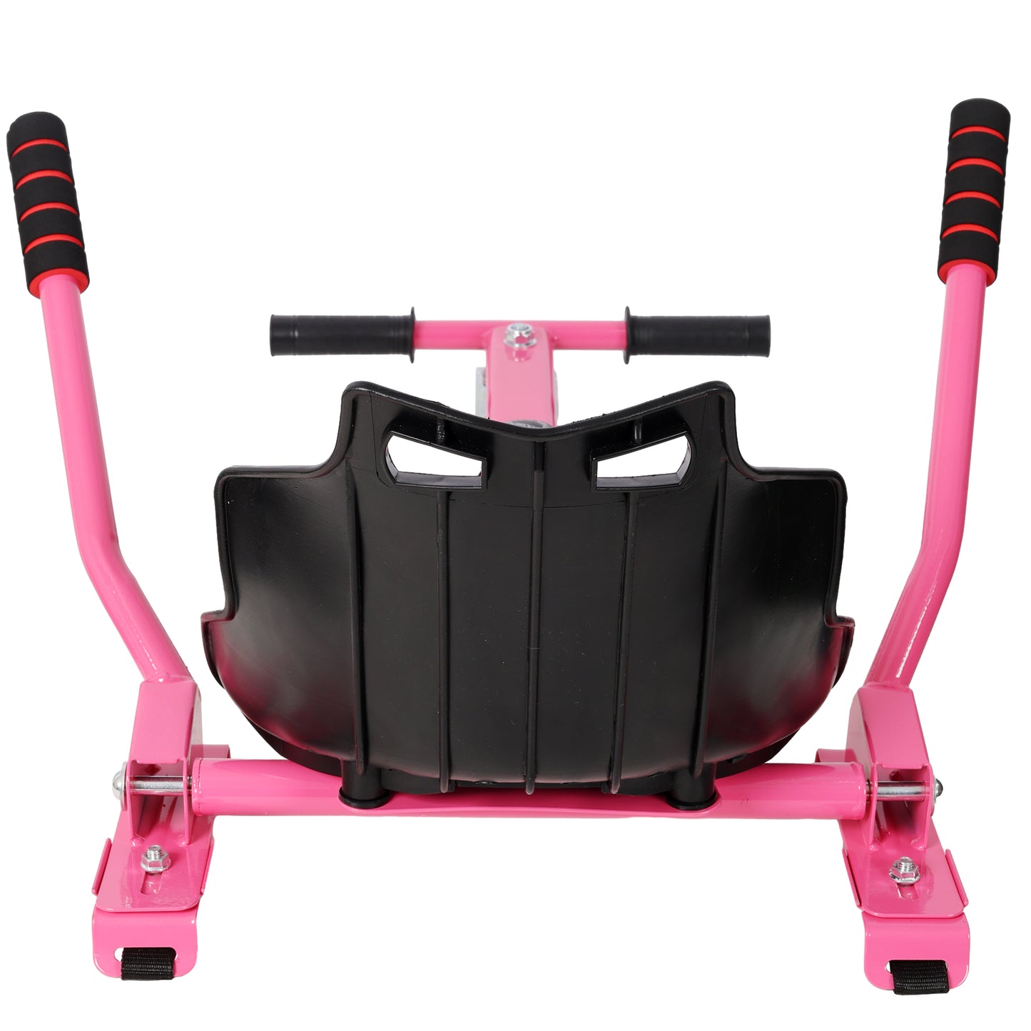 Hoverboard Seat Attachment Go-Kart,Fits 6.5" 8"10" Hoverboards,Sturdy Adjustable Off-Road Frame,Hover Cart for Family Fun,not include Hoverboard,Pink image 10