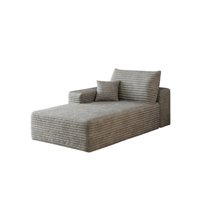 Y165-L-SLEEPER-GREY sofa left sleeper grey image 5