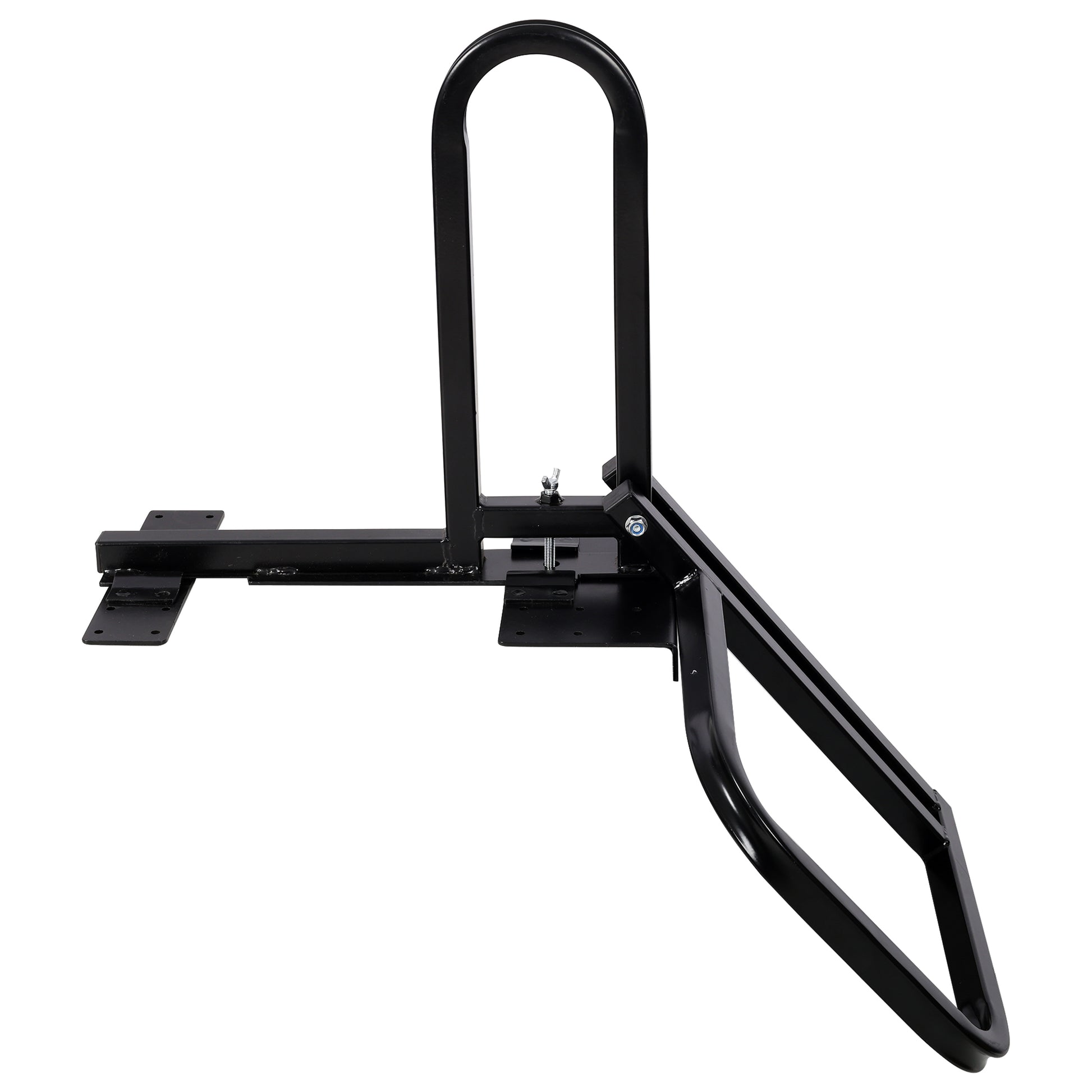 Foldable Pickup Truck Tailgate One-Step Ladder - Universal Fit. Drilling Hex Screws for Easy Install. Load Capacity: 300 LBS. Serves To Secure Items In Truck Bed image 5