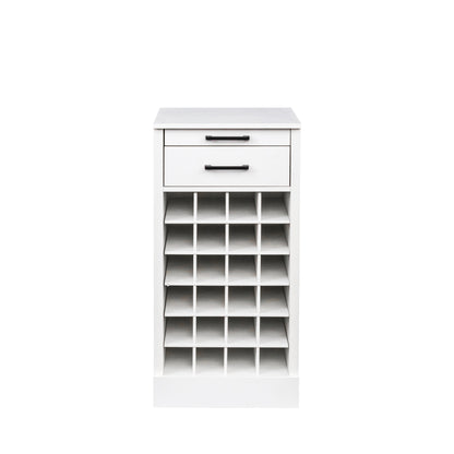 WHITE color modular 24 wine bar cabinet Buffet Cabinet image 12
