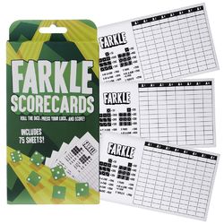 Farkle Scorecards, 75 Sheets image 1