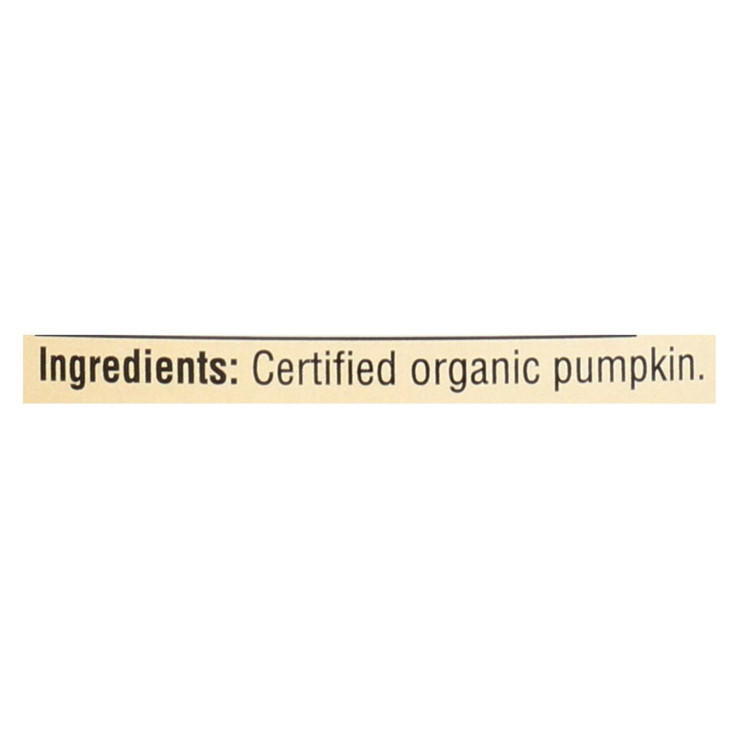 Farmer's Market Organic Pumpkin - Canned - Case Of 12 - 15 Oz. image 2
