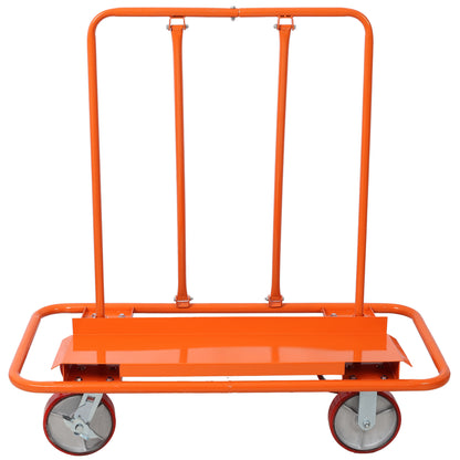 Heavy Duty Drywall Sheet Cart & Panel Dolly 3300lbs load capacity, panel service cart, 8" Polyurethane Wheel on Steel Hub image 2