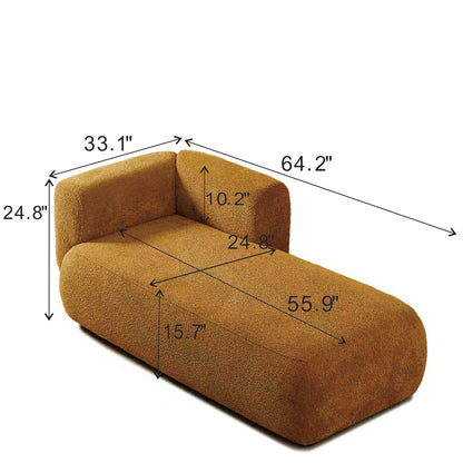 Upholstered Chaise Lounge image 3