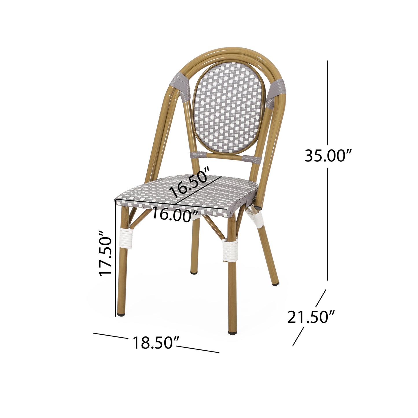 FRENCH BISTRO CHAIR(Set of 2) image 6