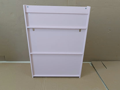 3 Tier Kids Book Shelf,Kids Book Rack, Helps Keep Bedrooms, Playrooms, and Classrooms Organized,Pink image 8