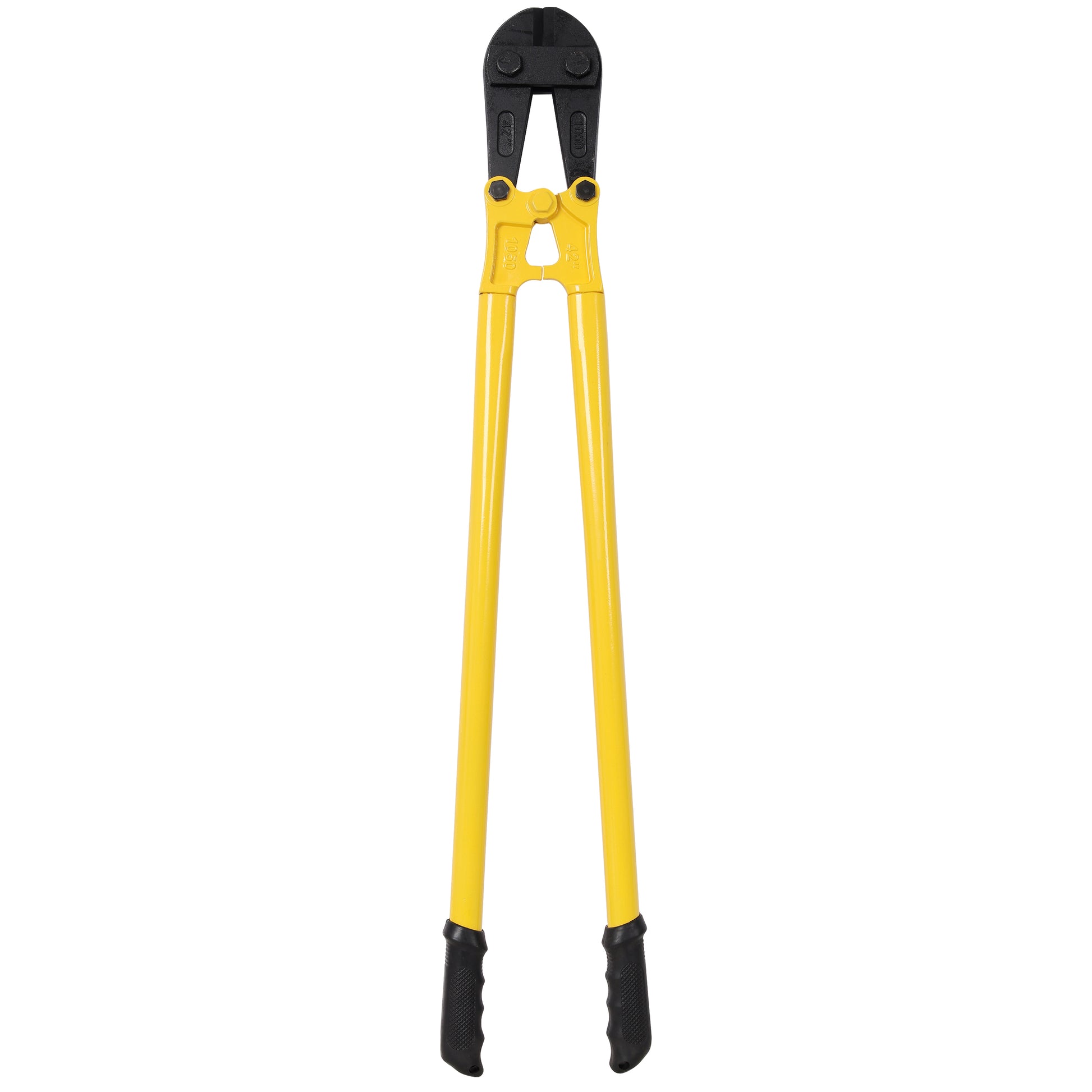 42" Heavy-Duty Medium Bolt Cutter for Fence, Steel Wire, Chain, Screws, Rivets & Medium Padlocks, Ergonomic Soft Rubber Grip Handle image 1