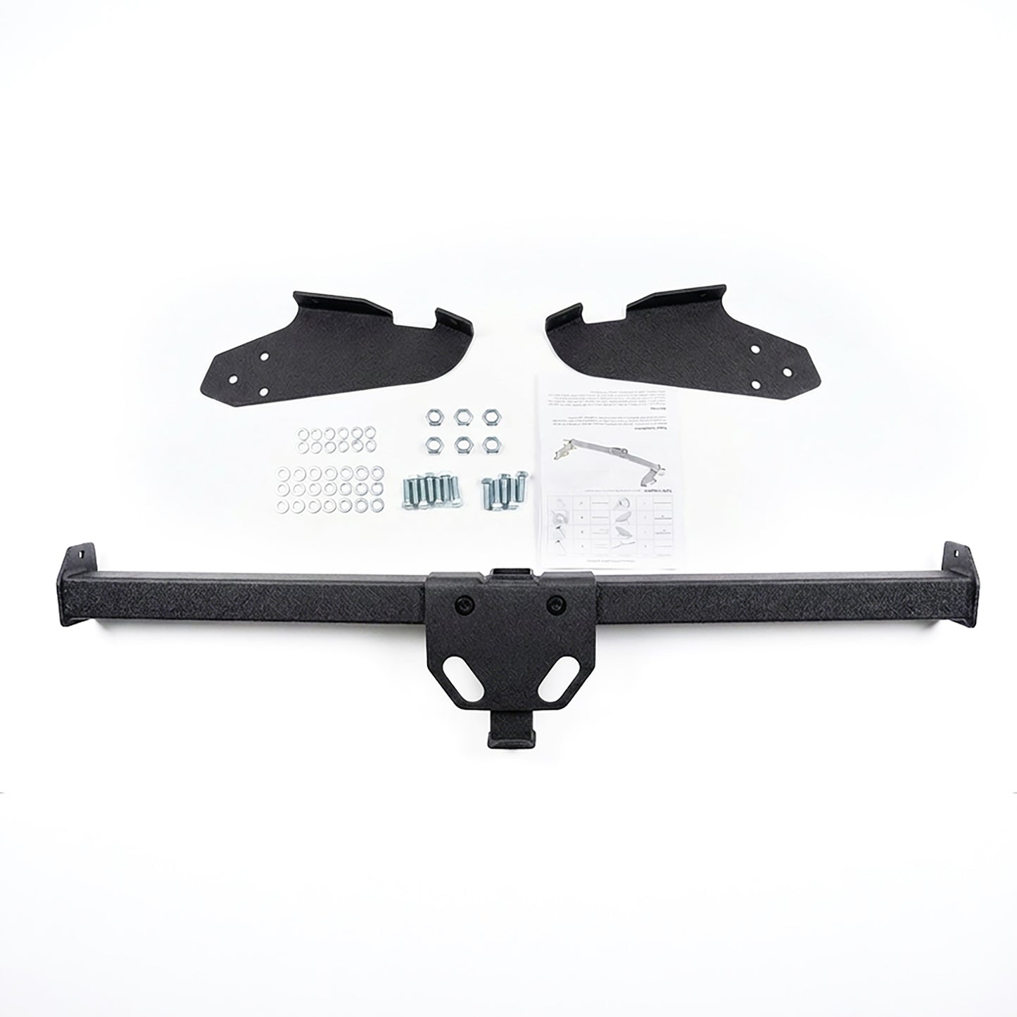 Class 3 Black 2 Inch Receiver Tube Rear Bumper Trailer Tow Hitch Towing Mount Compatible with 2004-2020 Toyota Sienna All Styles image 2