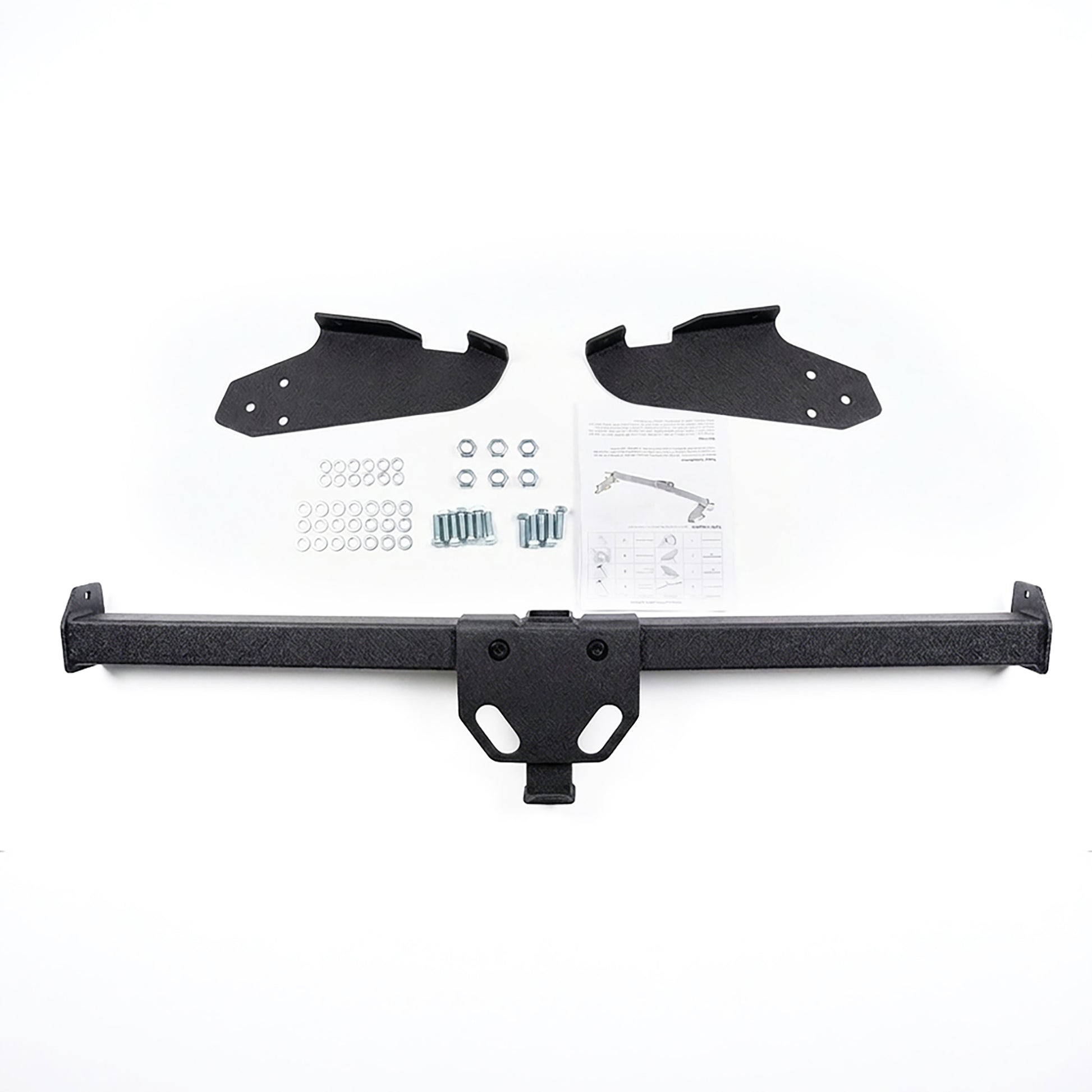 Class 3 Black 2 Inch Receiver Tube Rear Bumper Trailer Tow Hitch Towing Mount Compatible with 2004-2020 Toyota Sienna All Styles image 2