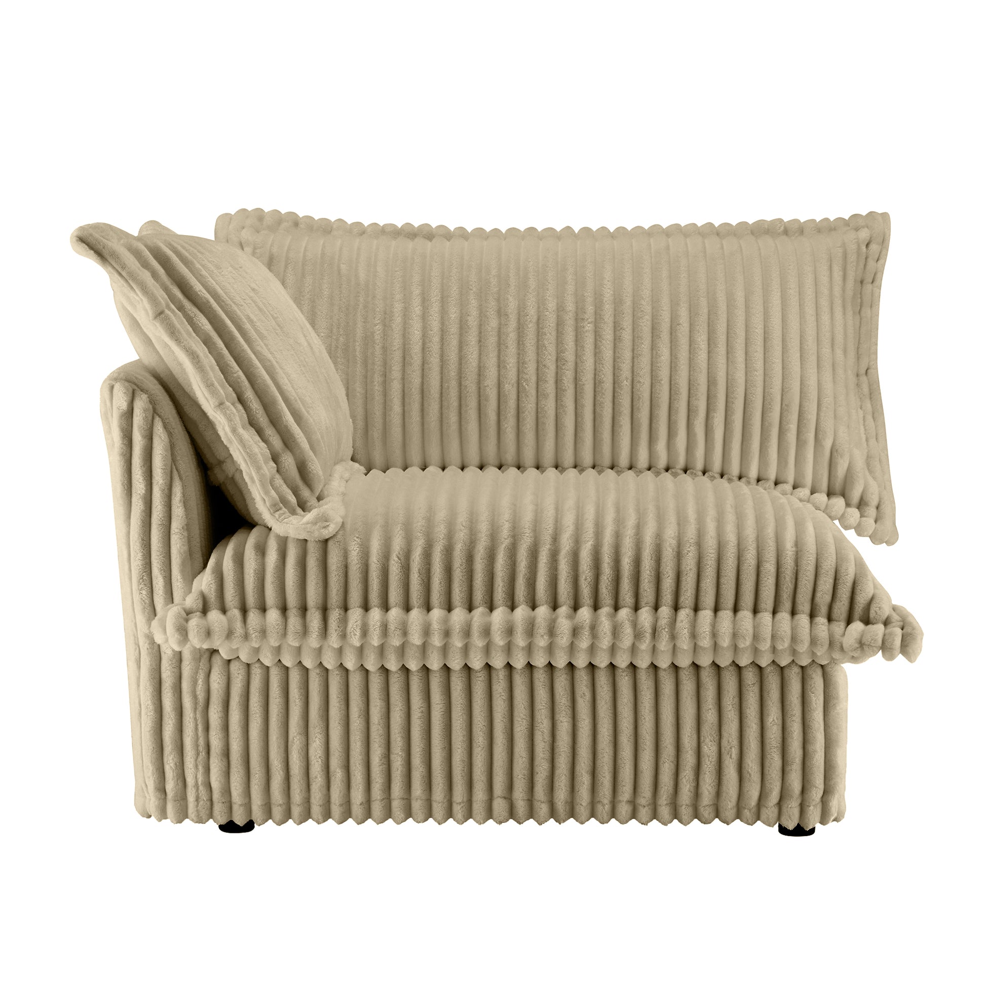 Koala Sofa LSF W/1 Pillow -Camel image 1