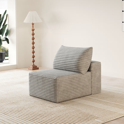 Y165-1S-GREY 1seater grey image 1