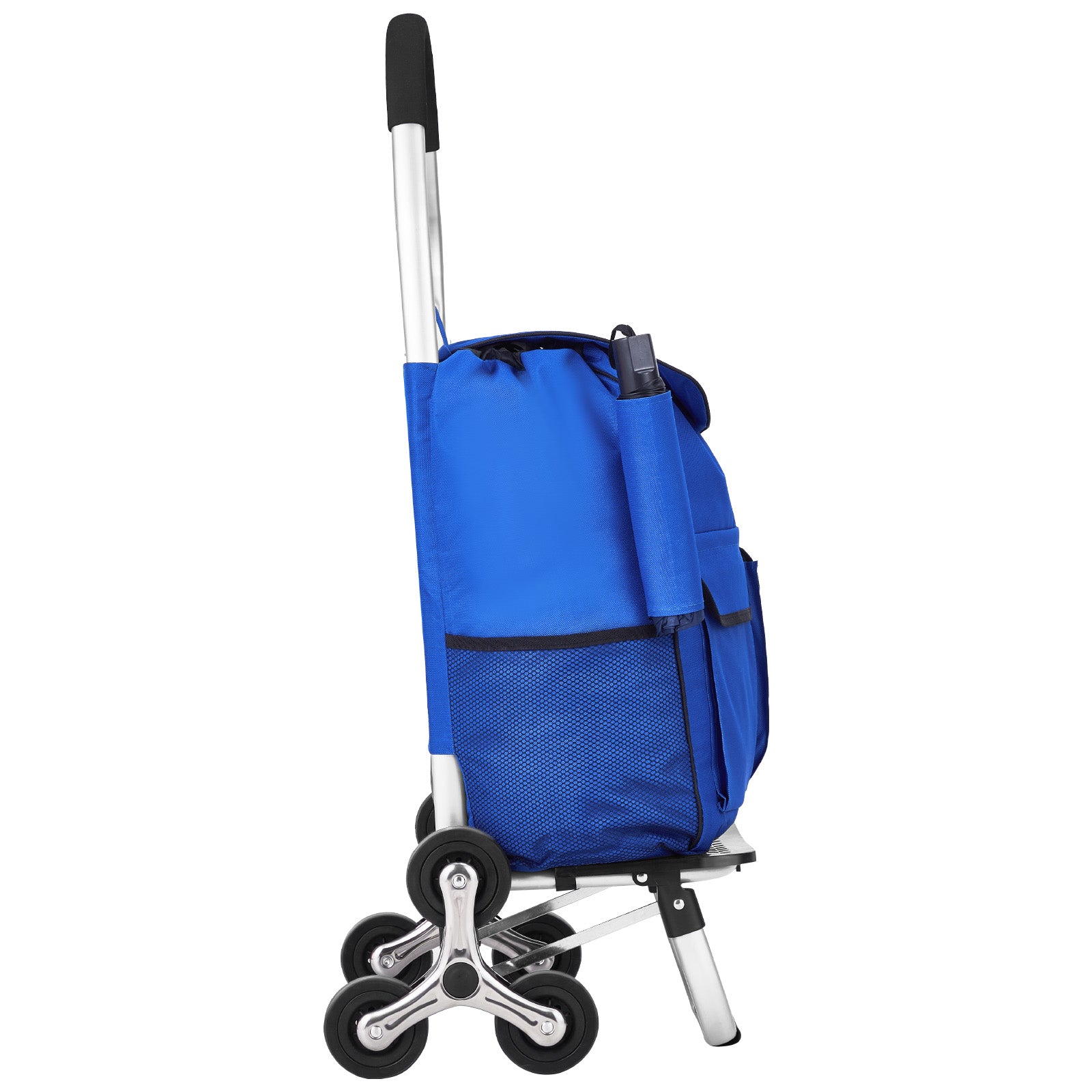 Stair Climbing Cart Foldable Shopping Cart 36L with 6 Wheels Storage Bag image 9