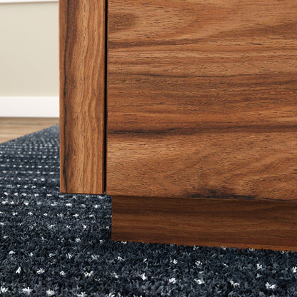 Coffee Table with Full-Extension Drawers, Dark Brown finish image 4